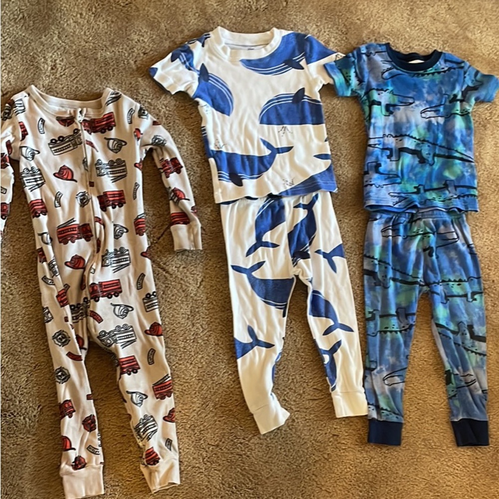 Kids Pajama Set with Fun Prints